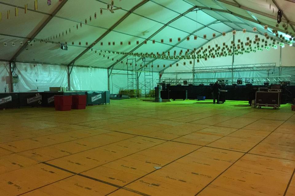 Carpa de Carnaval en La Solana