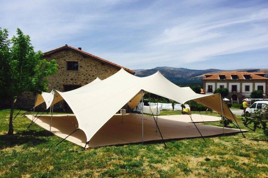 Carpa en El Barco de Ávila