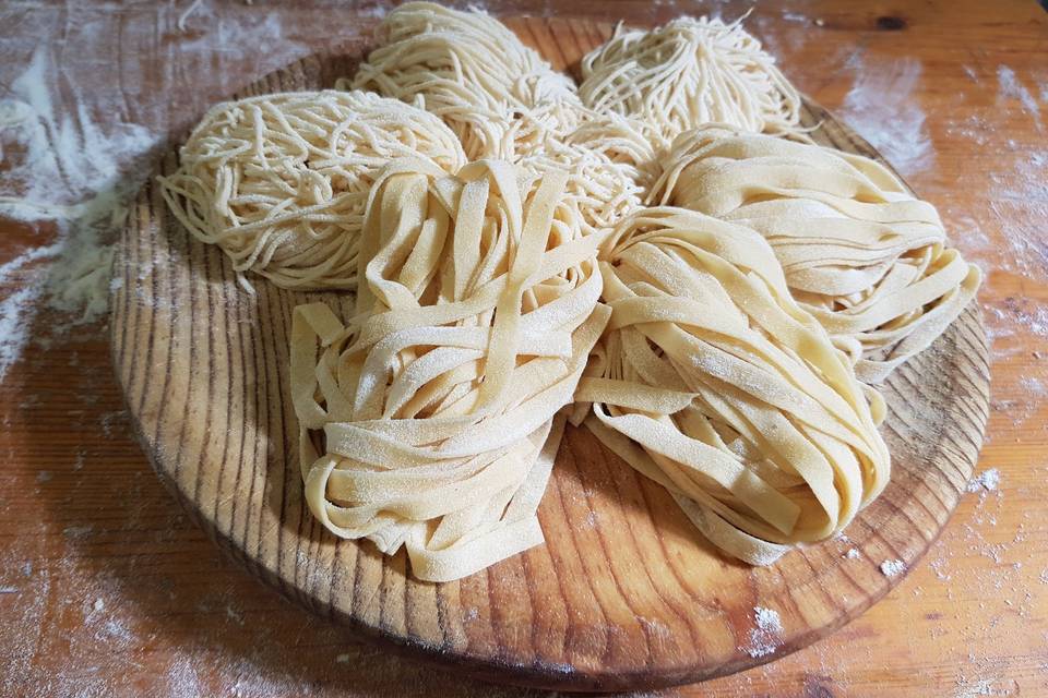 Pastas frescas para bodas