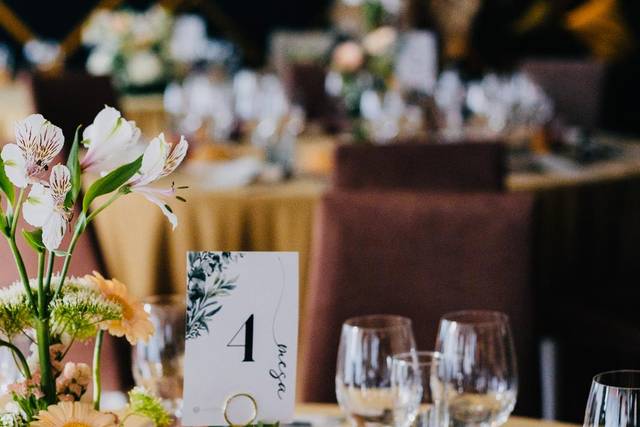 Centro de mesa ikebana