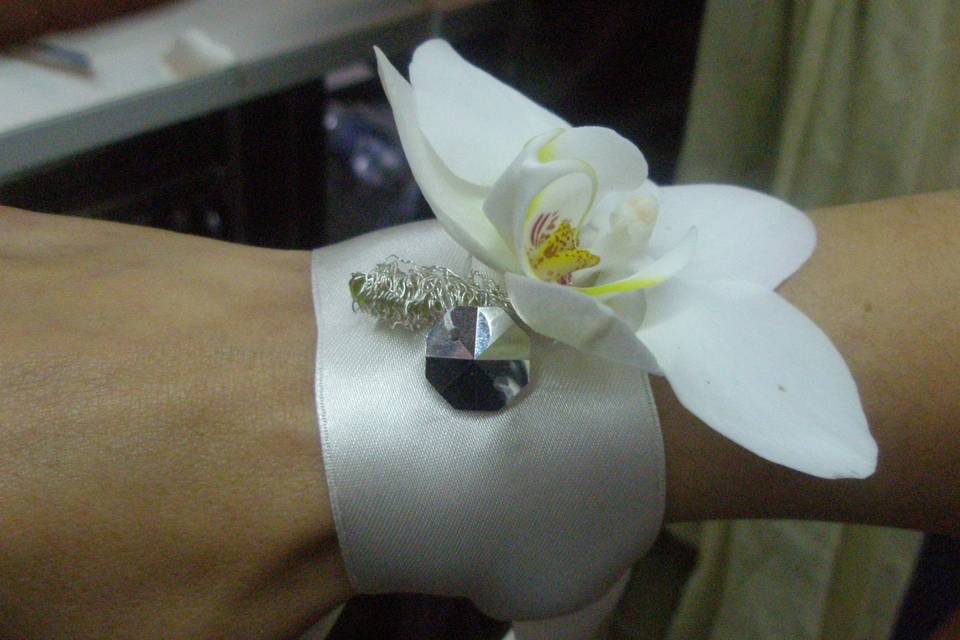 Pulsera de orquídea