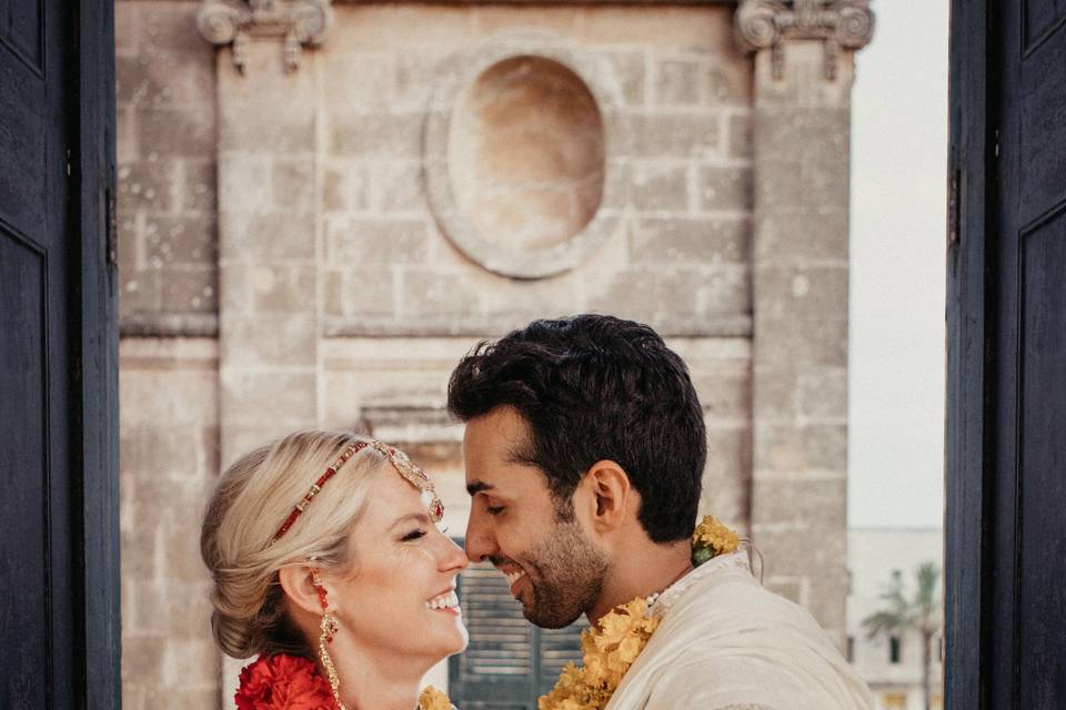 Boda hindú, Palacio Torresaura