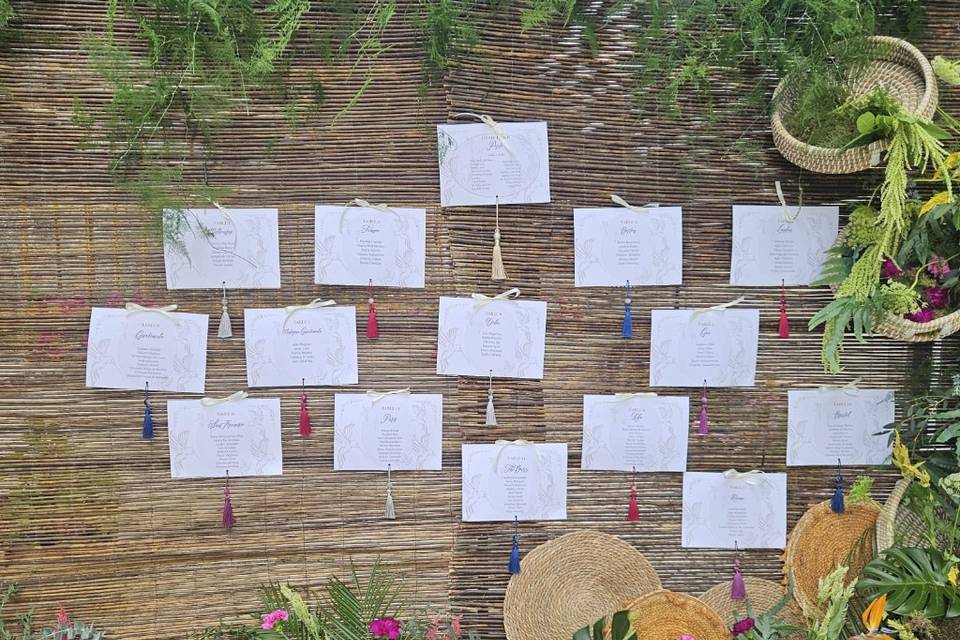 Seating plan