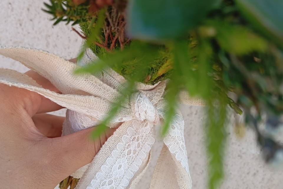 Ramo de novia natural