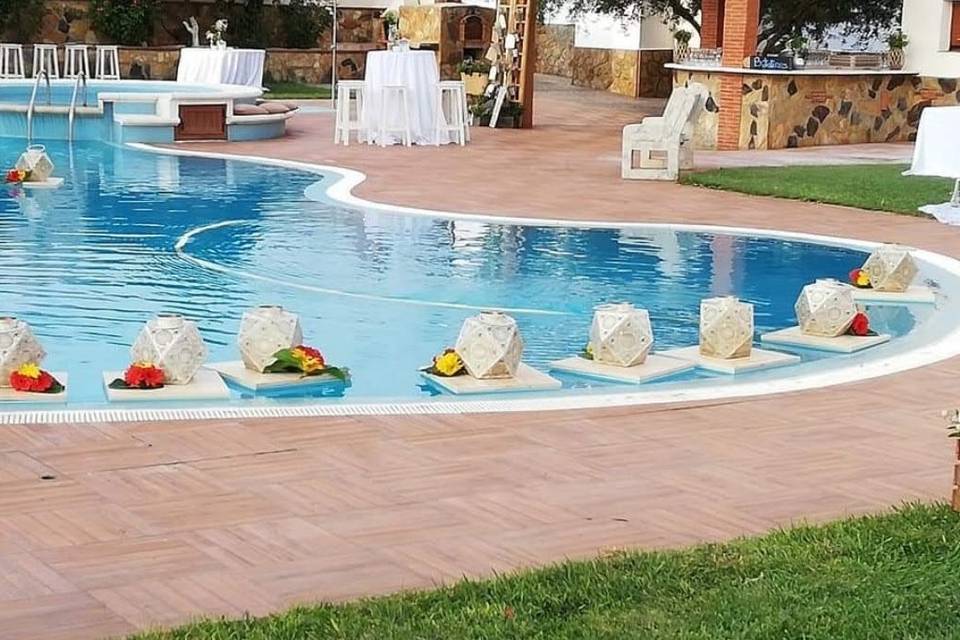 Piscina boda