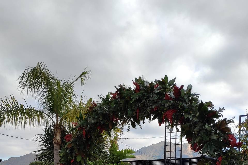 Ceremonia al aire libre