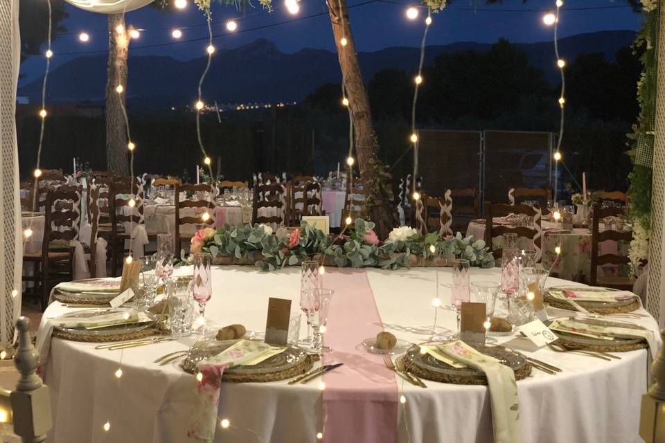 Boda en el jardín