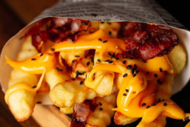 Patatas con queso