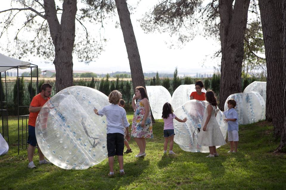 Mini-zorb (esferas de choque)