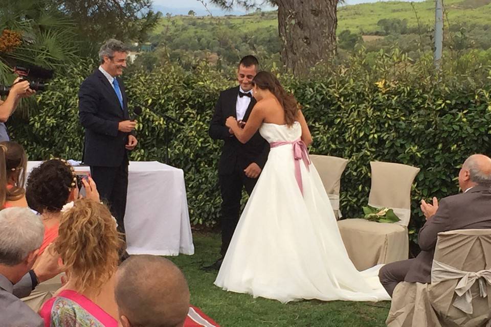 Ceremonia en el bosque