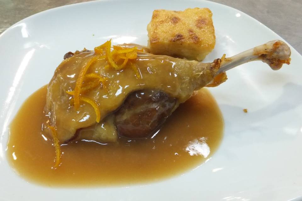 Confitado de pato