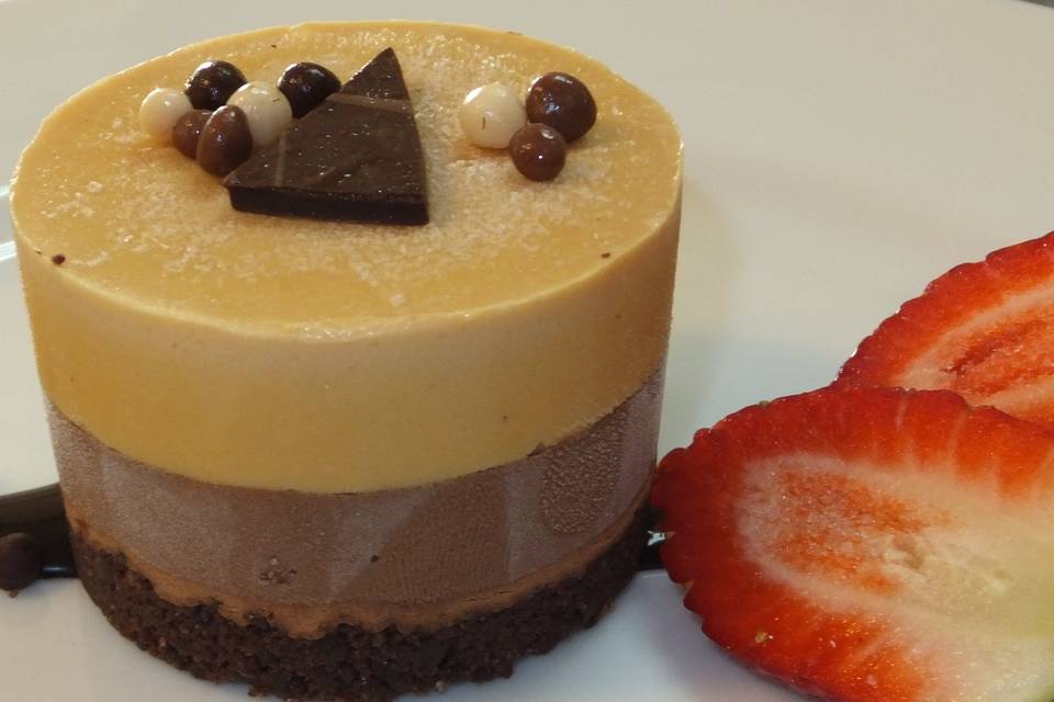 Sable de caramelo y café