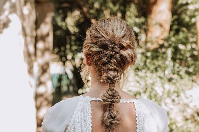 Peinado de novia 2019