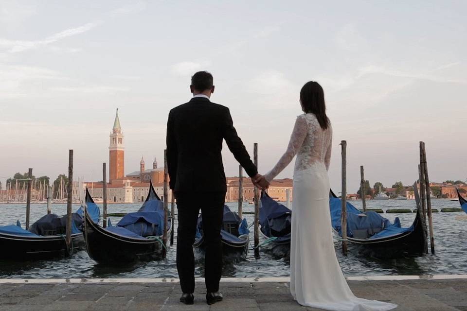 Postboda en Venecia