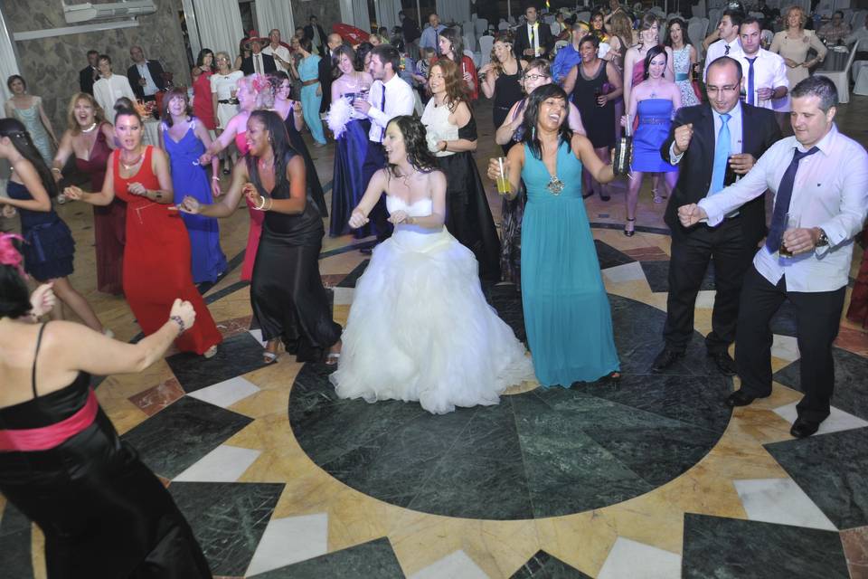 Bailes con el publico