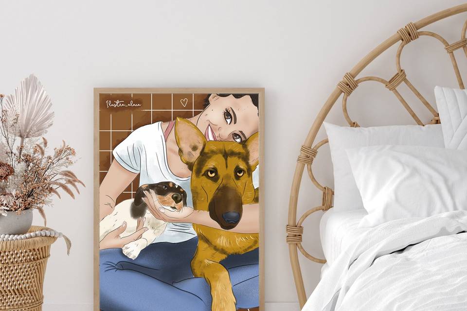 Retratos con mascotas