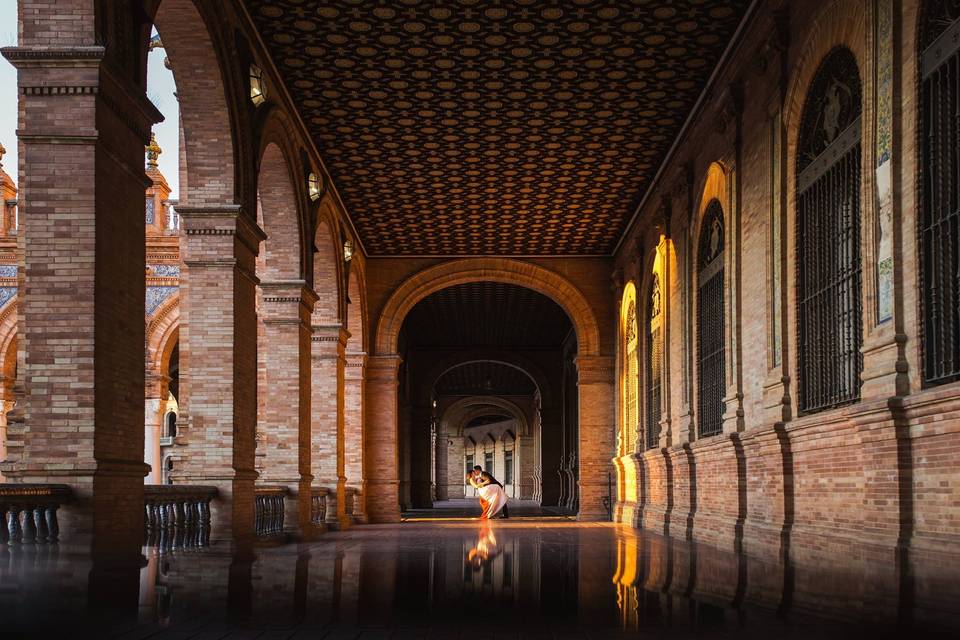 Postboda en Sevilla