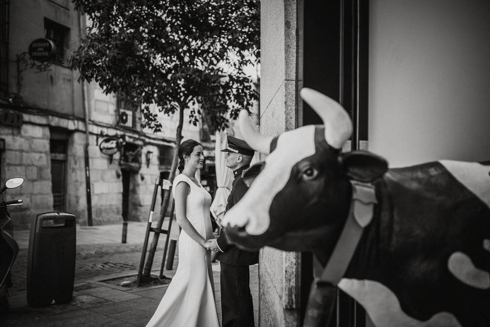 Postboda en Madrid