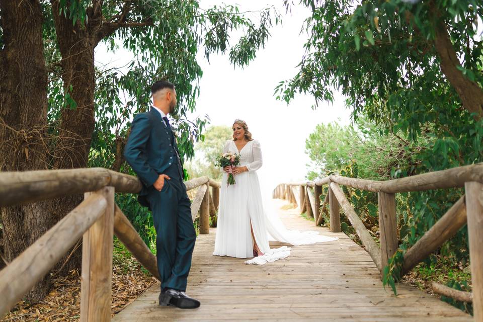 Postboda en Chiclana