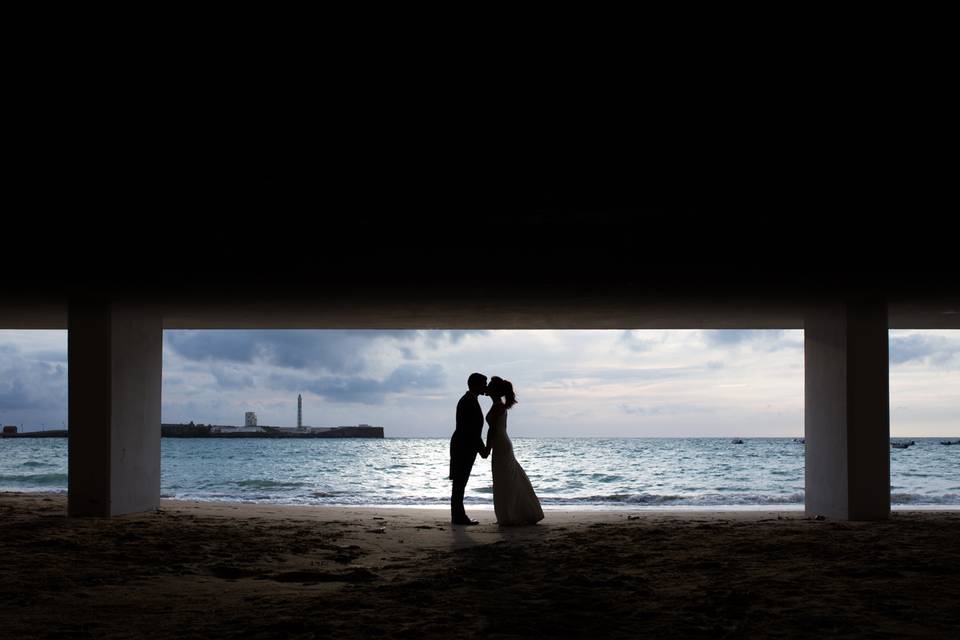 Postboda en La Caleta