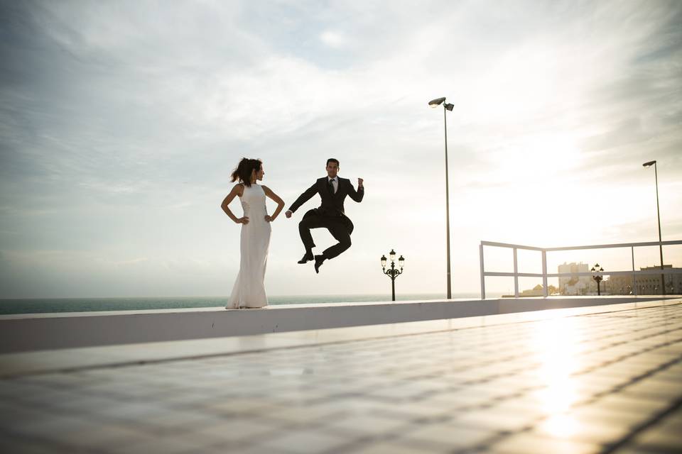 Postboda en La Caleta