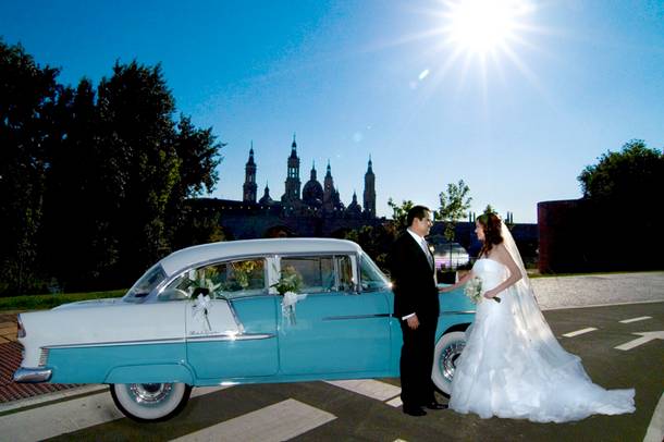 Carro para boda