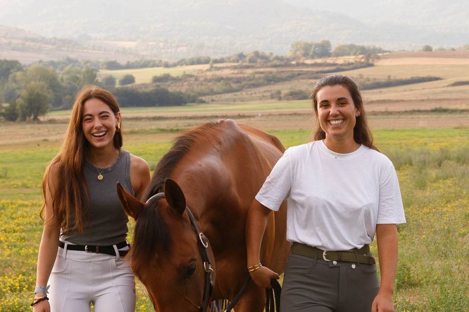 Carlota y Tatiana