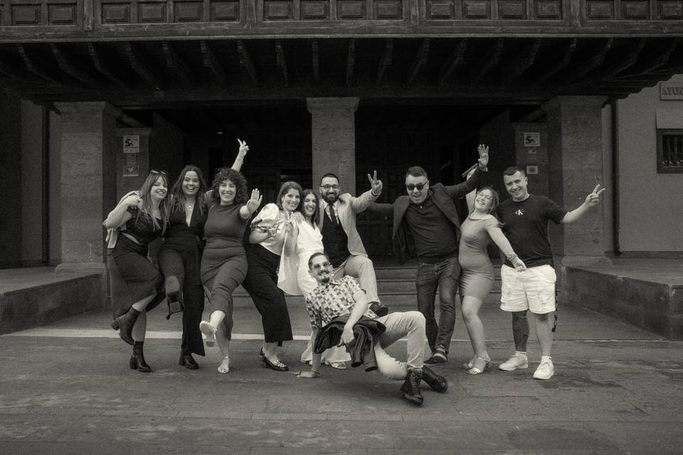 Boda Civil-Familia