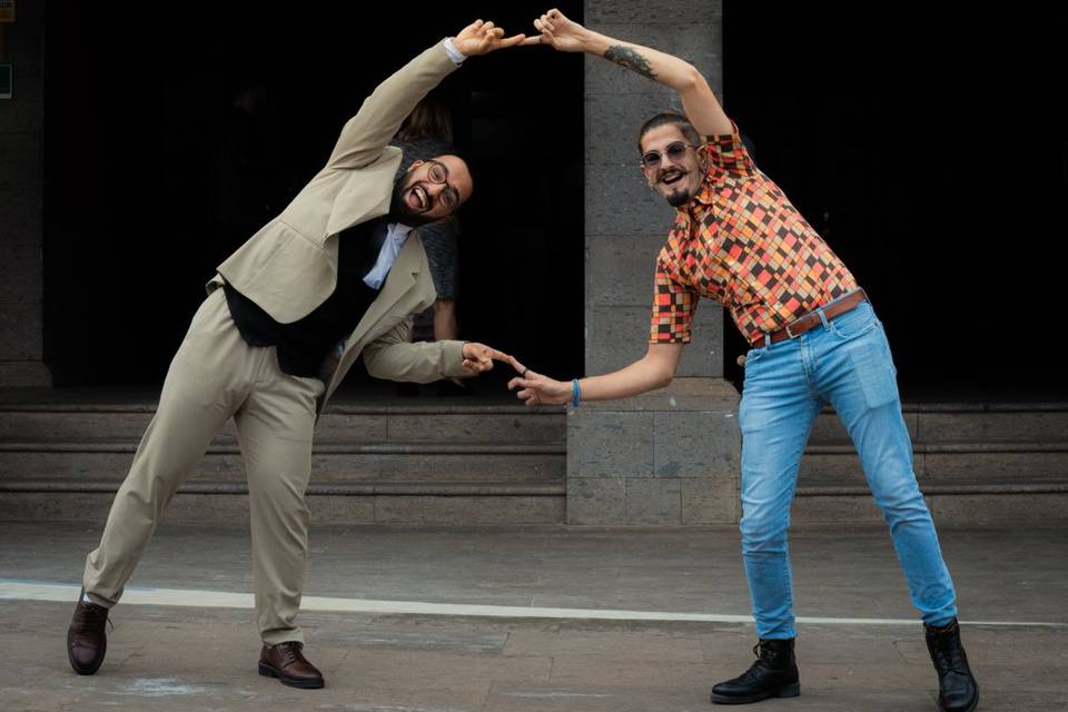 Boda Civil-Amigos