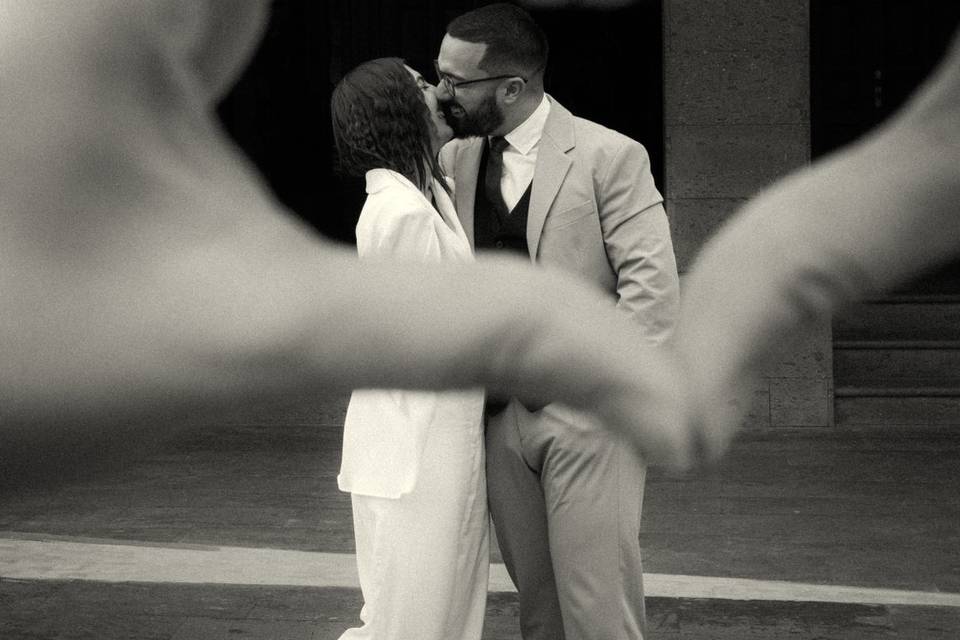 Boda Civil-Recién casados