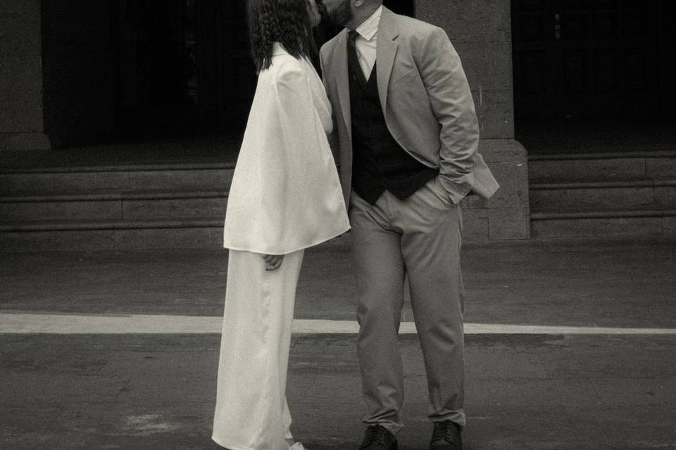 Boda Civil-Recién casados