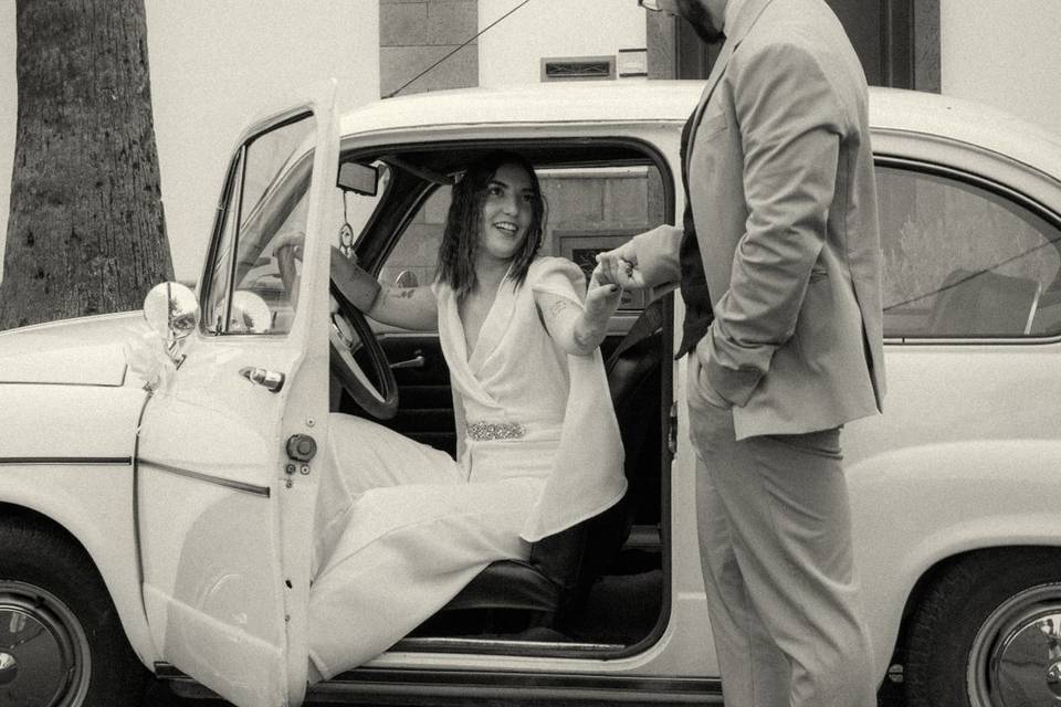 Boda Civil-Coche Boda