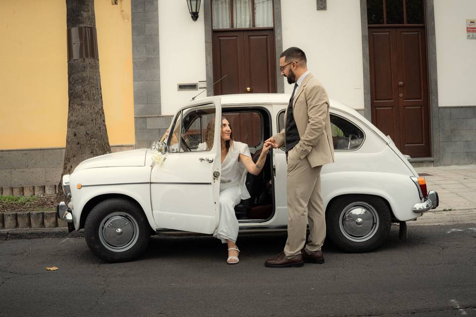 Boda Civil-Coche Boda