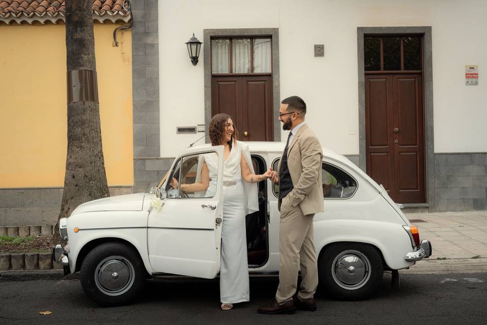Boda Civil-Coche Boda