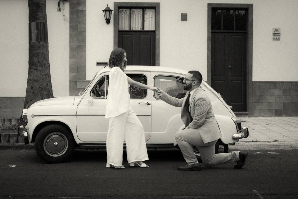 Boda Civil-Coche Boda