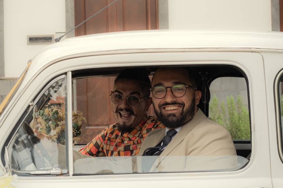 Boda Civil-Coche Boda