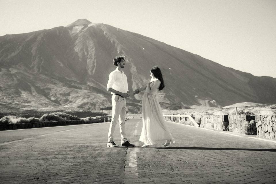 Pre-boda papa teide