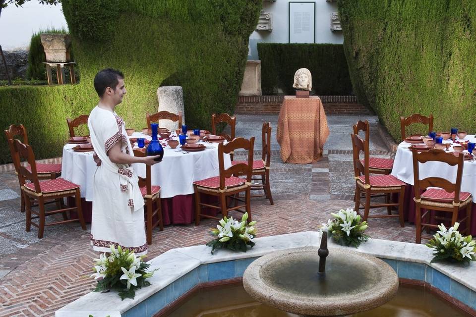 Boda Civil en el jardín