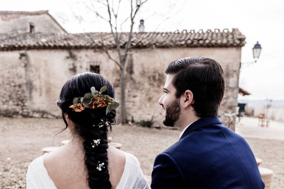 Una boda rústica y otoñal