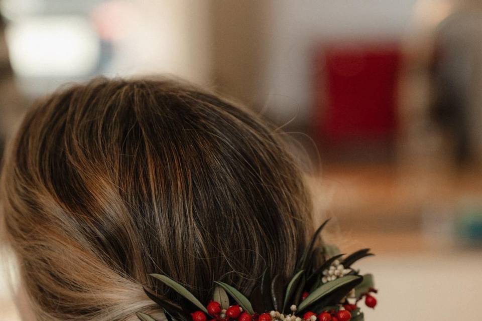 Tocado de novia/invitada