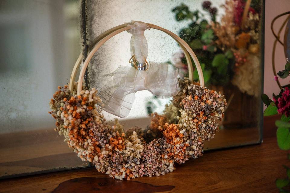 Porta anillos paniculata