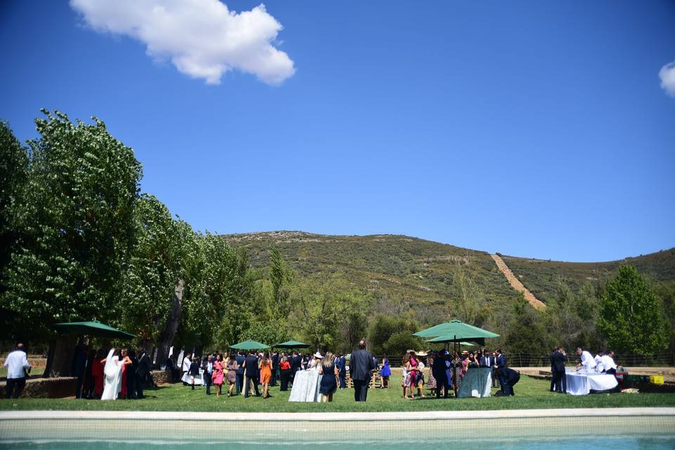 Espacio principal para banquete