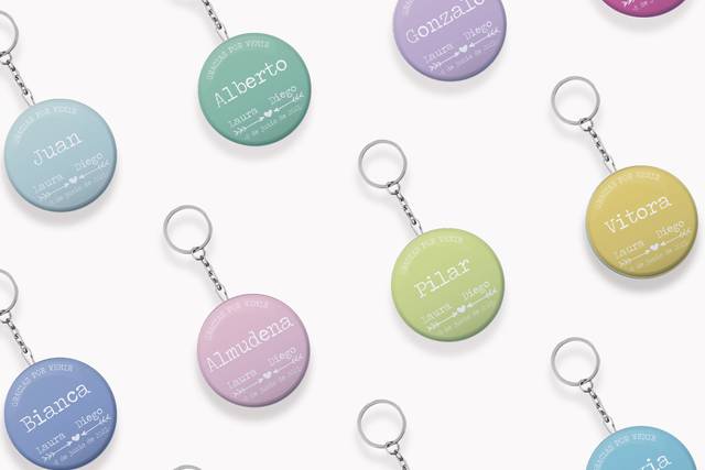 Llavero abridor personalizado