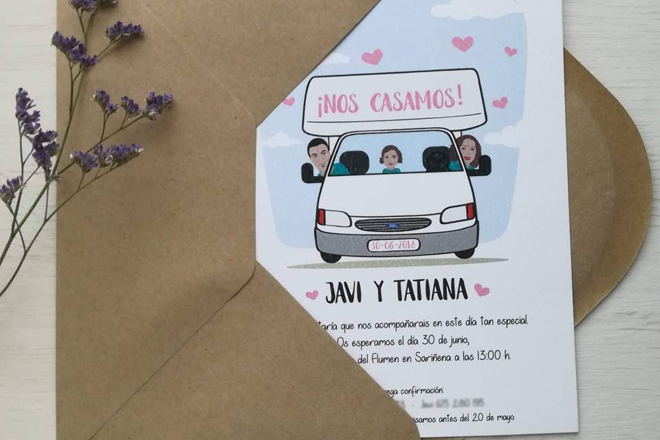 Invitación personalizada