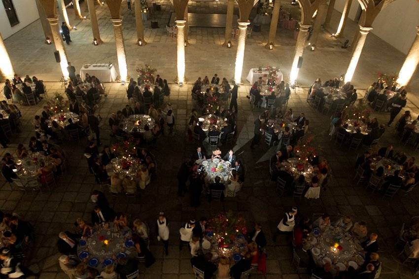 Vista de todos los invitados