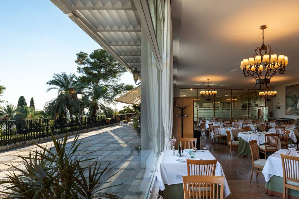 Terraza Parador de Córdoba