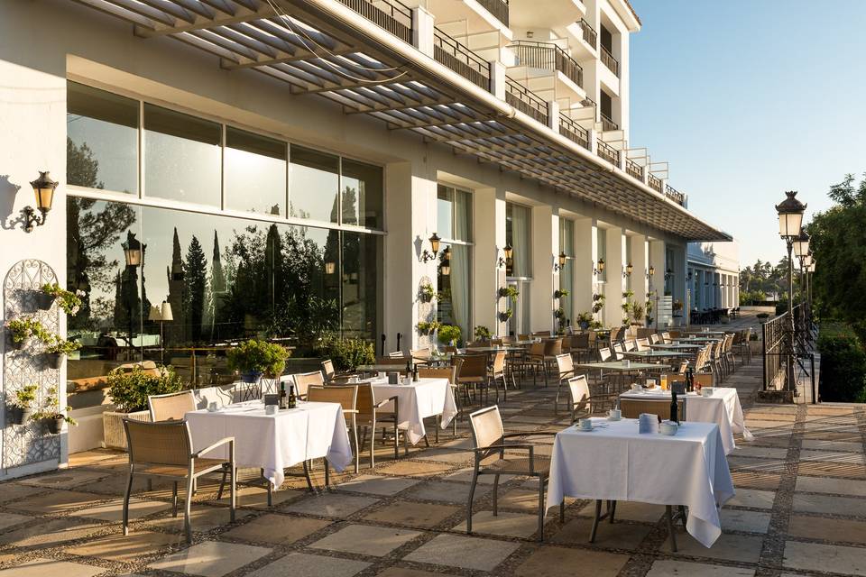 Terraza Parador de Córdoba