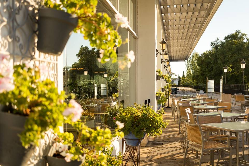 Terraza Parador de Córdoba