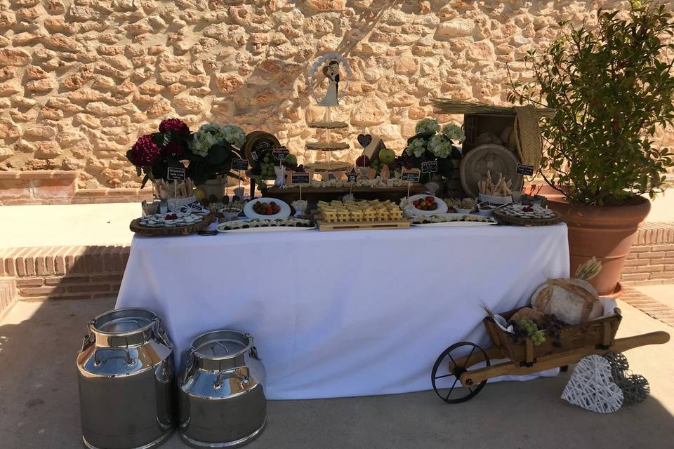 Buffet de quesos