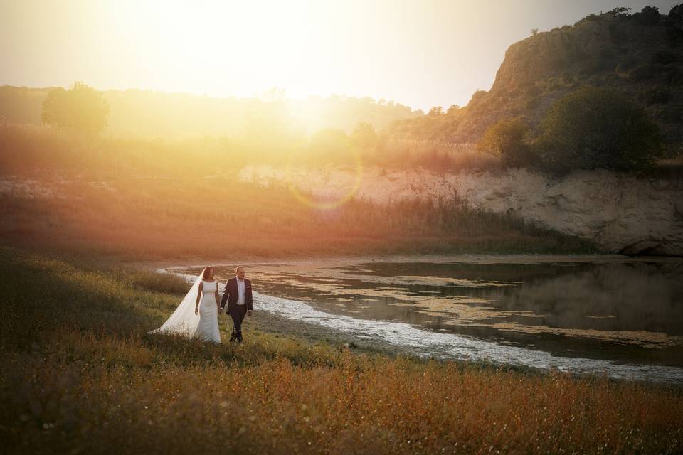 Post boda en lagunas de ruider